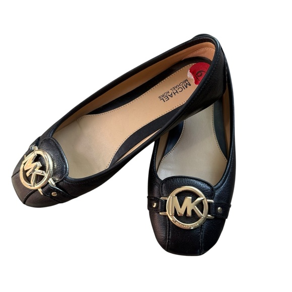 Michael Kors Black Ballet Flats - Picture 3 of 5